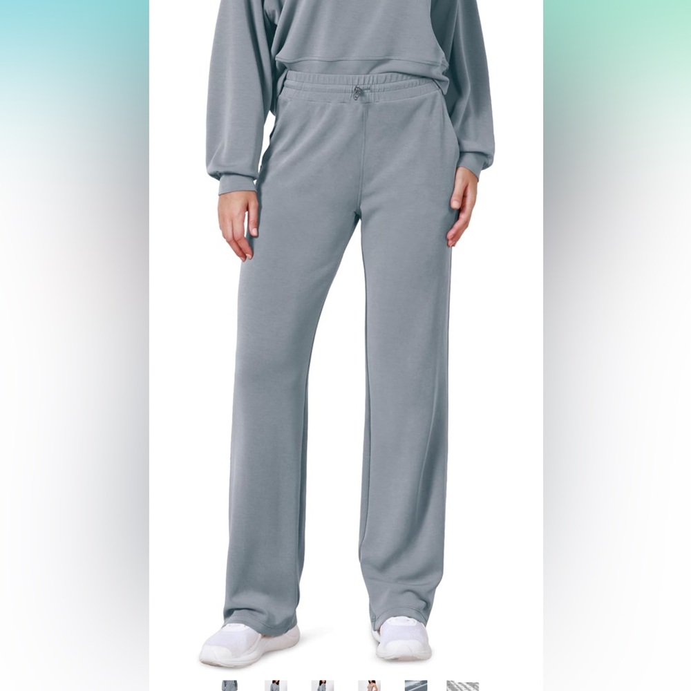 ODODOS soft wide leg pants